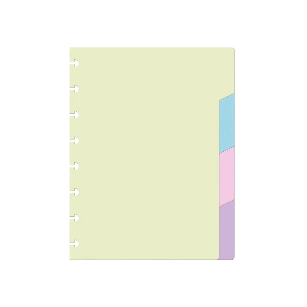 Separadores Caderno EcoSmart Ambar B5 4un
