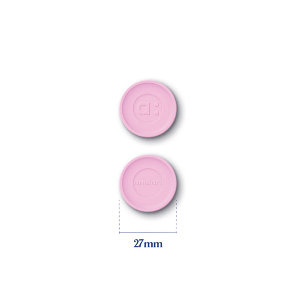 Discos para Caderno EcoSmart Ambar Rosa 11un