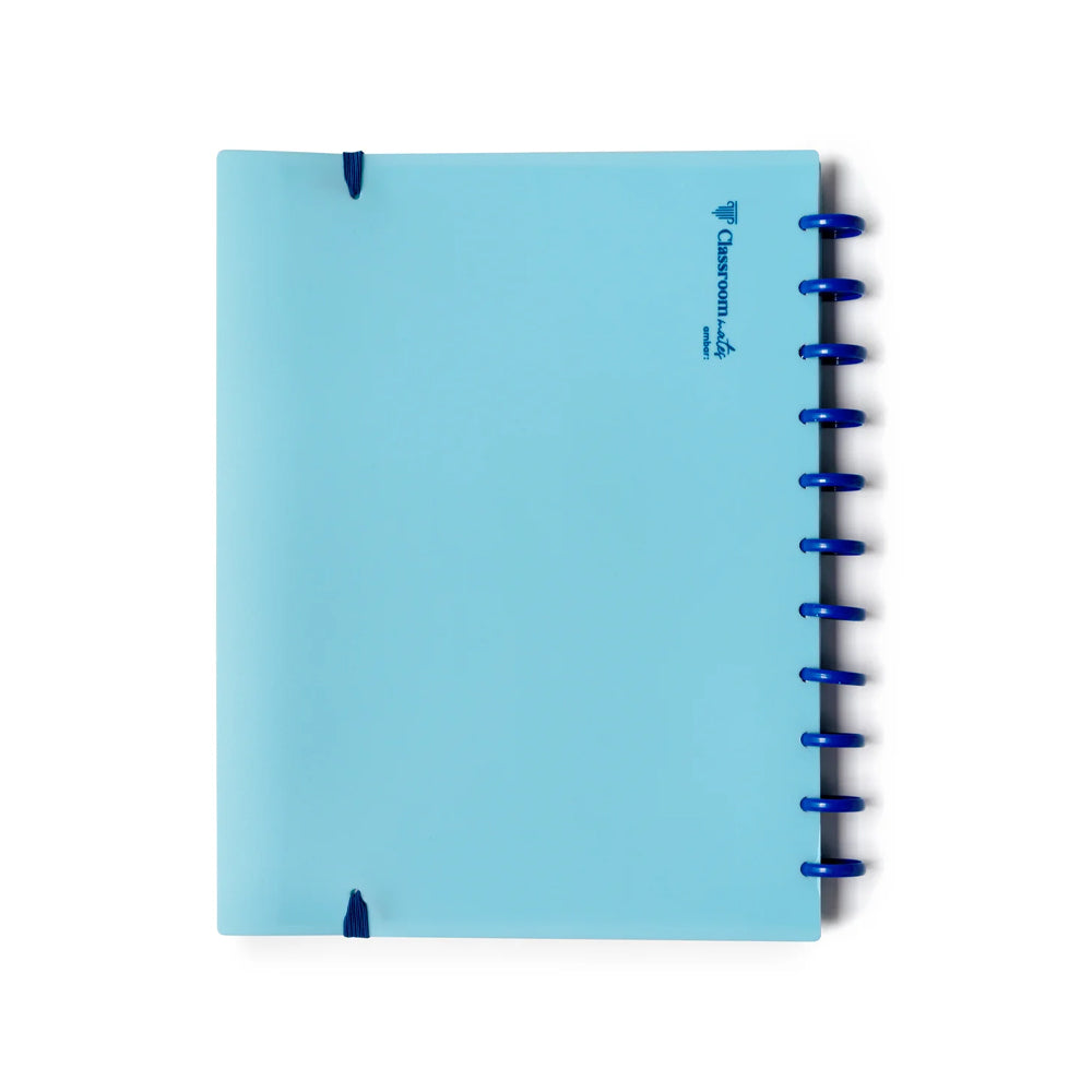 Caderno EcoSmart Classroom A4 PP Ambar Azul 100g 100Fls