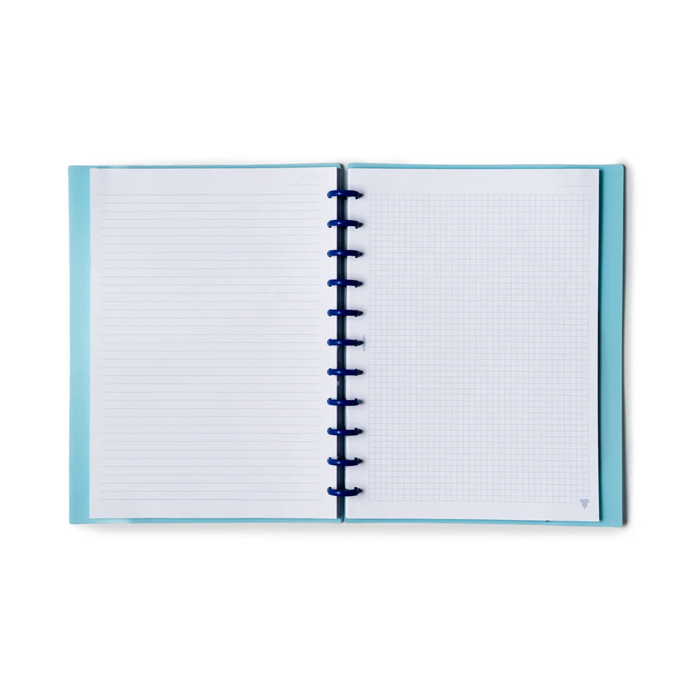 Caderno EcoSmart Classroom A4 PP Ambar Azul 100g 100Fls