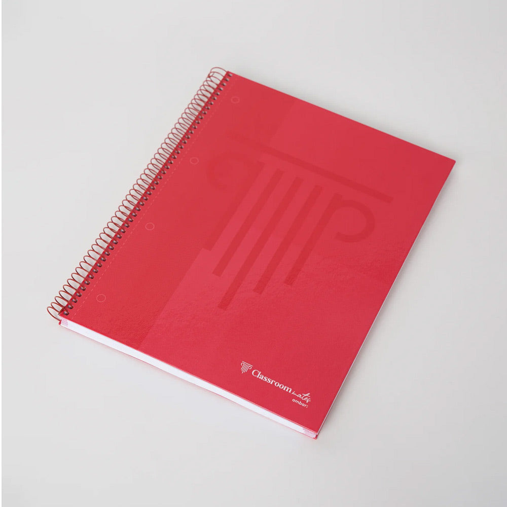Caderno Espiral A5 Pautado 90g Ambar WB Sortido 100Fls