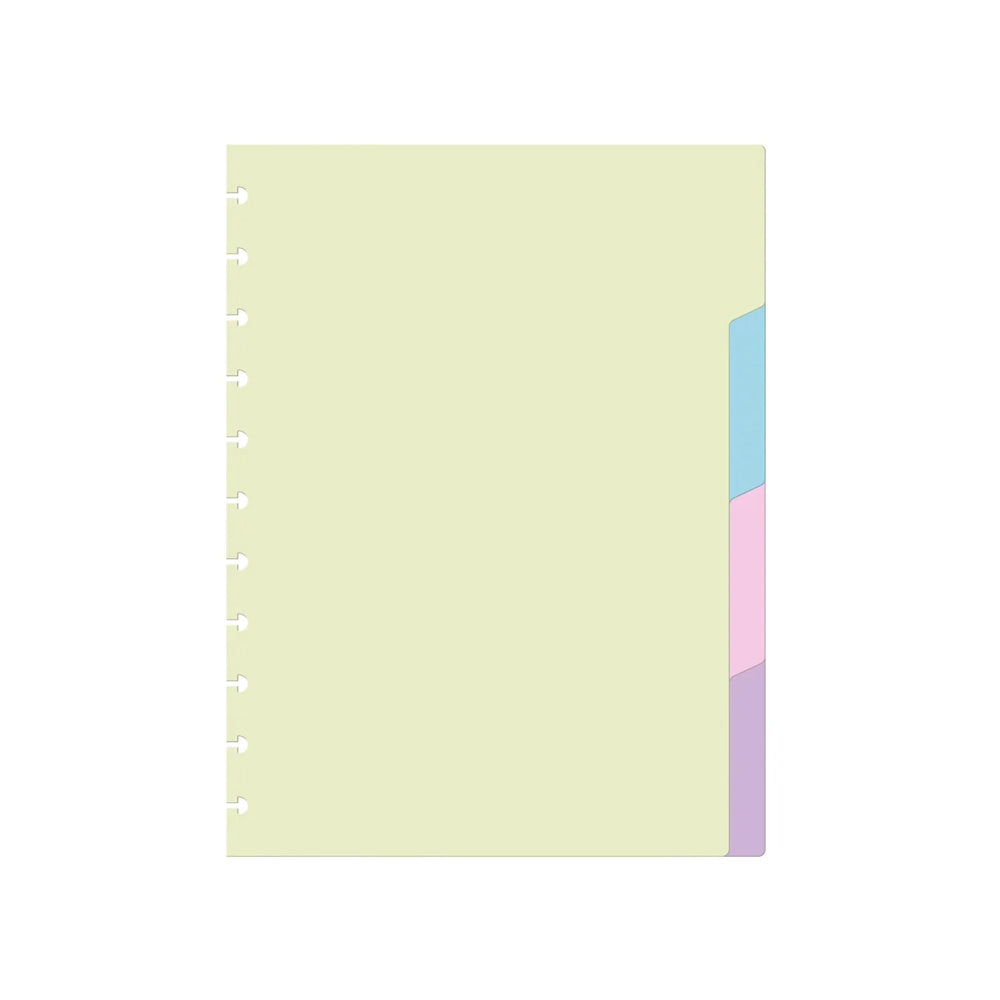 Separadores Caderno EcoSmart Ambar A4 4un