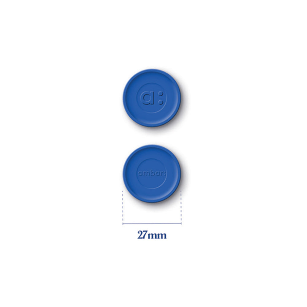 Discos para Caderno EcoSmart Ambar Azul Cobalto 11un