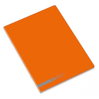 Caderno Agrafado A5 Quadric Ambar School Laranja 48Fls 1un