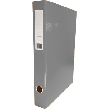 Pasta Arquivo L/E 2 Argolas 320x290x40mm Cinza