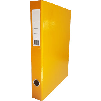 Pasta Arquivo L/E 2 Argolas 320x290x40mm Amarelo