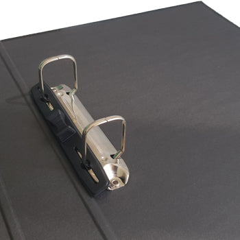 Pasta Arquivo L/E 2 Argolas 320x290x40mm Preto