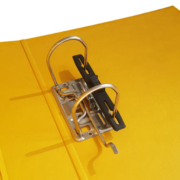 Pasta Arquivo L/L c/Rado 320x290x80mm Amarelo