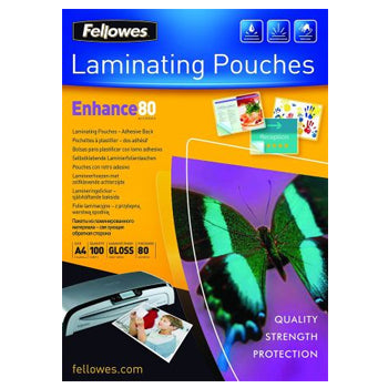 Bolsas de Plastificar A4 220x306mm 80mic Adesivas 100un