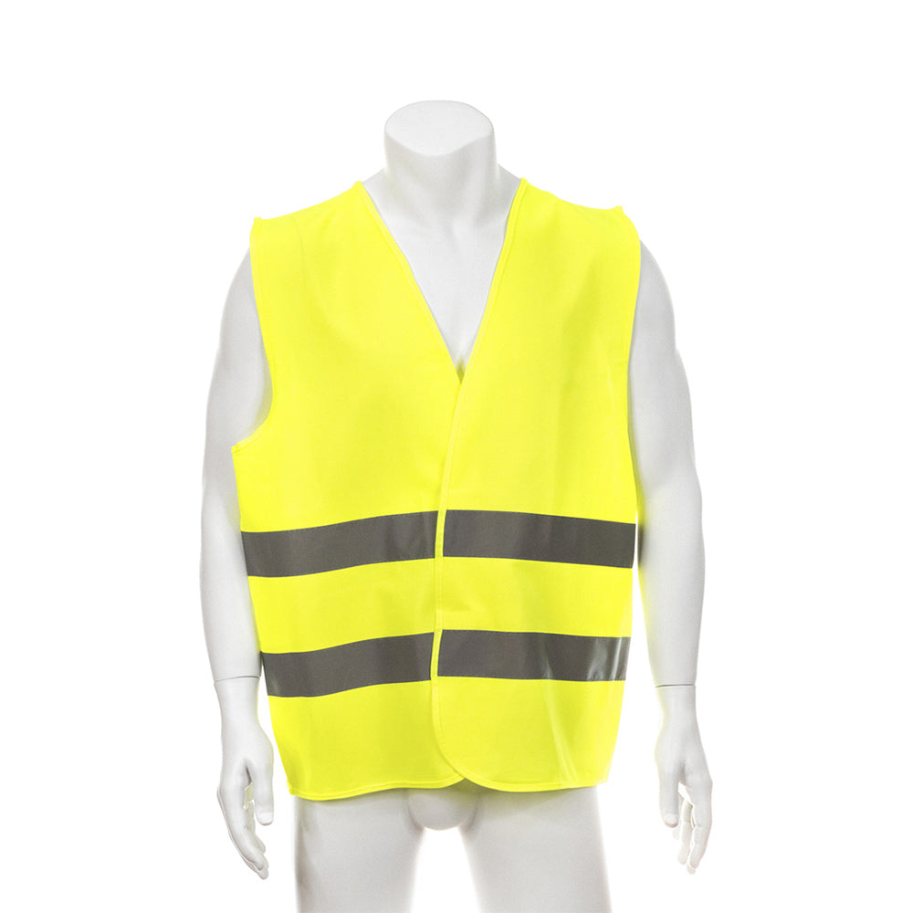 Colete Refletor de Alta Visibilidade Amarelo Adulto