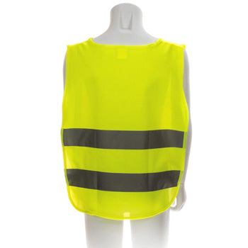 Colete Refletor de Alta Visibilidade Amarelo Criança