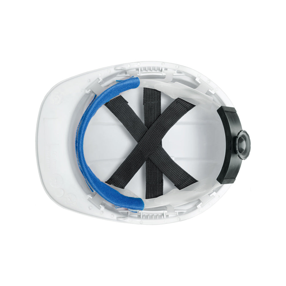 Capacete Proteção em ABS com Ajuste Branco