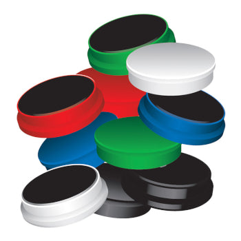 Magnetos 25mm Cores Sortidas Pack 10un (kf02643)
