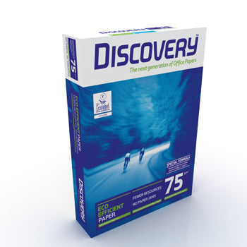 Papel 075gr Fotocopia A4 Discovery by Navigator 5x500 Folhas