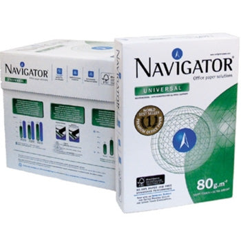 Papel 080gr Fotocopia A3 Navigator Premium 5x500Fls