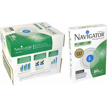 Papel 080gr Fotocopia A3 Navigator Premium 5x500Fls