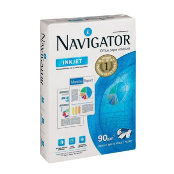 Papel 090gr Fotocopia A4 Navigator Expression 5x500Fls
