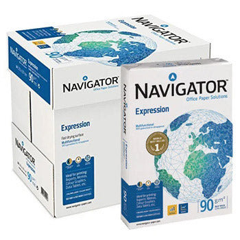 Papel 090gr Fotocopia A4 Navigator Expression 5x500Fls