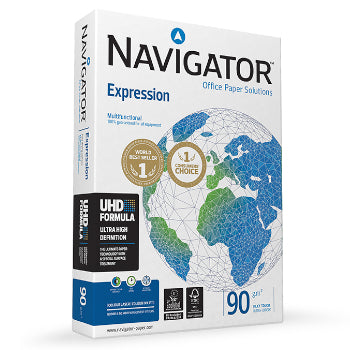 Papel 090gr Fotocopia A4 Navigator Expression 5x500Fls