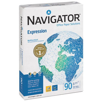 Papel 090gr Fotocopia A4 Navigator Expression 5x500Fls