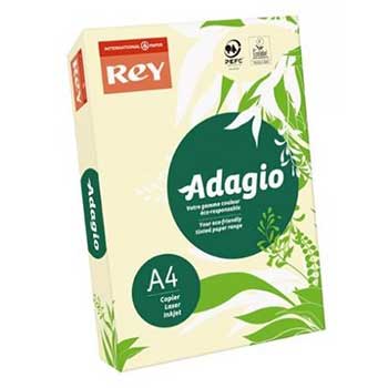 Papel Fotocopia Creme/Marfim Adagio(cd93) A4 80gr 1x500Fls