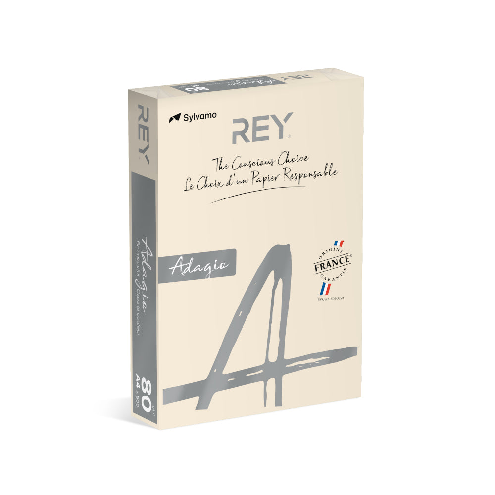 Papel Fotocopia Creme/Marfim Adagio(cd93) A4 80gr 1x500Fls