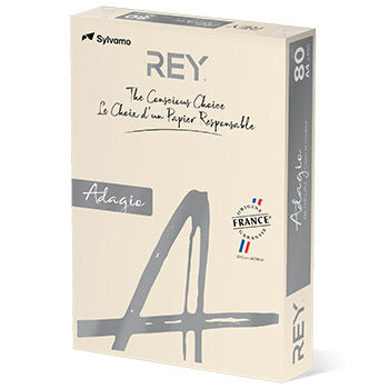Papel Fotocopia Creme/Marfim Adagio(cd93) A4 80gr 1x500Fls