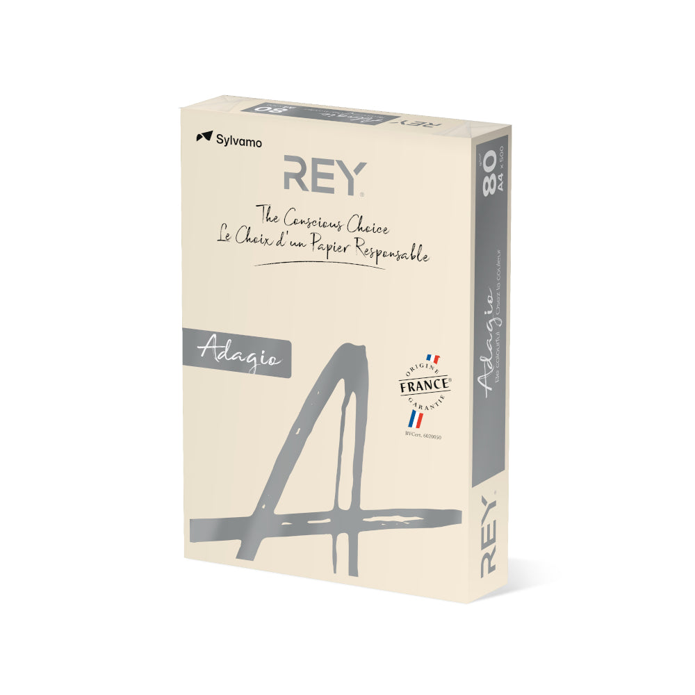 Papel Fotocopia Creme/Marfim Adagio(cd93) A4 80gr 1x500Fls