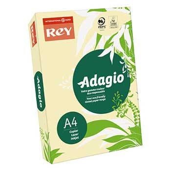 Papel Fotocopia Amarelo Canario Adagio (cd49) A4 080gr 1x500