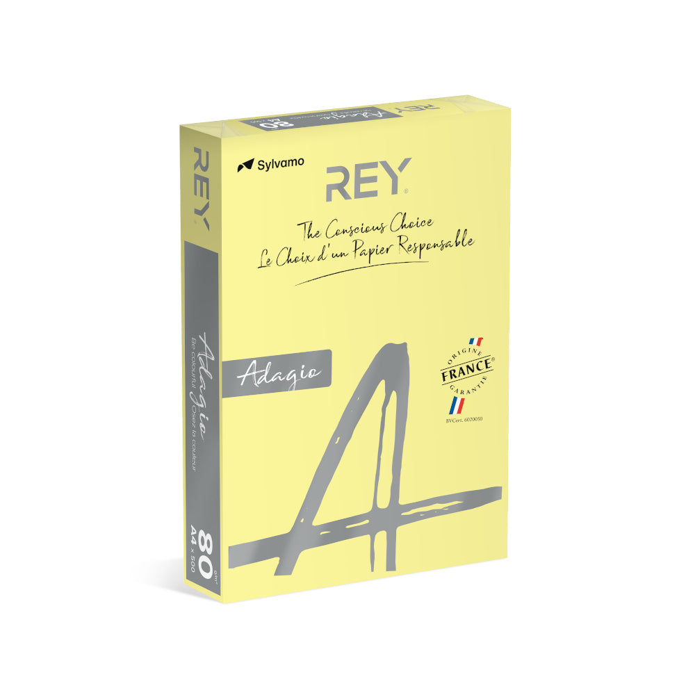 Papel Fotocopia Amarelo Canario Adagio (cd49) A4 080gr 1x500
