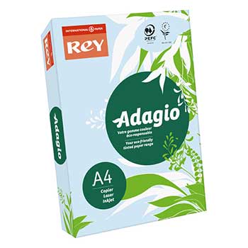 Papel Fotocopia Azul Adagio(cd01) A4 80gr 1x500Fls (PASTEL)