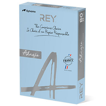 Papel Fotocopia Azul Adagio(cd01) A4 80gr 1x500Fls (PASTEL)