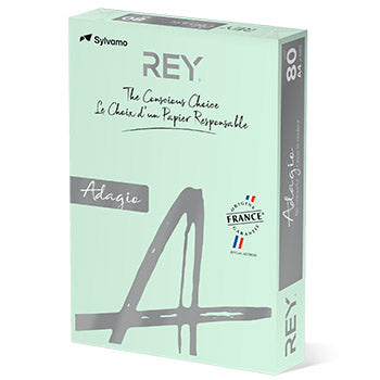 Papel Fotocopia Verde Claro Adagio(cd81) A4 80gr  1x500Fls