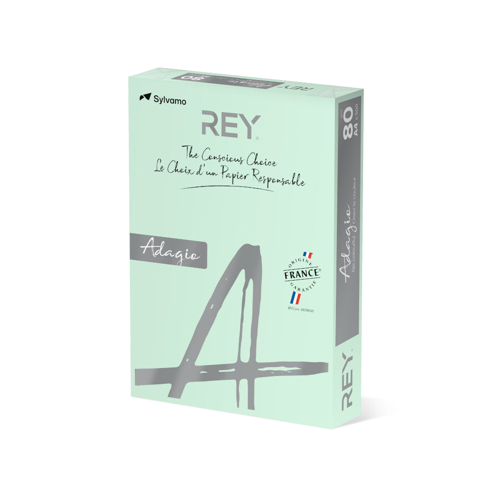 Papel Fotocopia Verde Claro Adagio(cd81) A4 80gr  1x500Fls