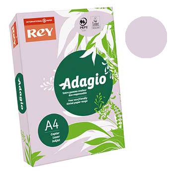 Papel Fotocopia Violeta/Lilas  Adagio(cd28) A4 80gr 1x500Fl