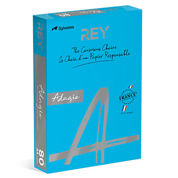 Papel Fotocopia Azul Intenso Adagio(cd51) A4 80gr 1x500Fls