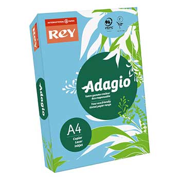 Papel Fotocopia Azul Claro Adagio (Cd48) A4 80gr 1x500Fls