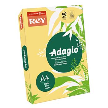 Papel Fotocopia Creme/Manteiga Adagio(cd02) A4 80gr  1x500F
