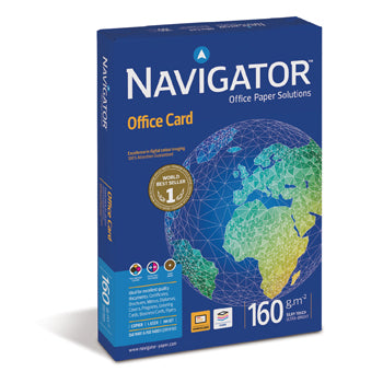 Papel 160gr Fotocopia A3 Navigator Office Card 5x250Fls