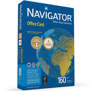 Papel 160gr Fotocopia A3 Navigator Office Card 5x250Fls
