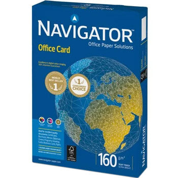 Papel 160gr Fotocopia A3 Navigator Office Card 5x250Fls