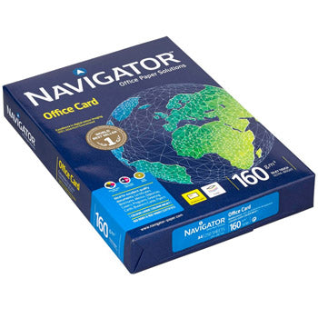 Papel 160gr Fotocopia A3 Navigator Office Card 5x250Fls