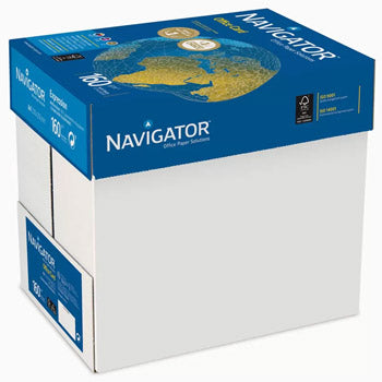 Papel 160gr Fotocopia A3 Navigator Office Card 5x250Fls