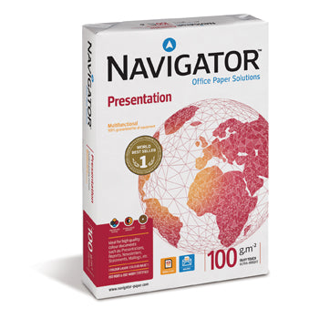 Papel 100gr Fotocopia A3 Navigator Presentation 4x500Fls