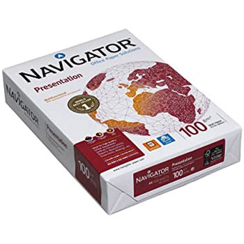 Papel 100gr Fotocopia A3 Navigator Presentation 4x500Fls