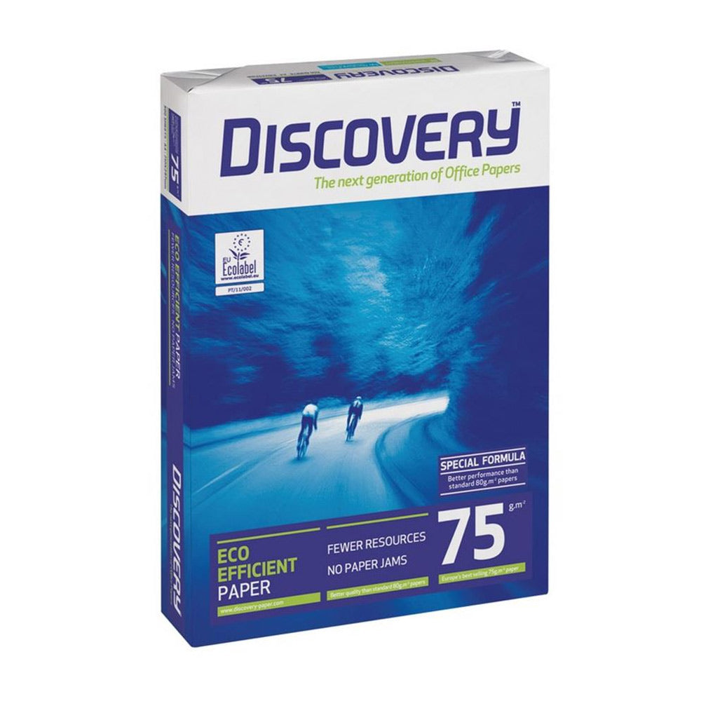 Papel 075gr Fotocopia A3 Discovery by Navigator 5x500Folhas