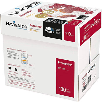 Papel 100gr Fotocopia A4 Navigator Presentation 5x500Fls