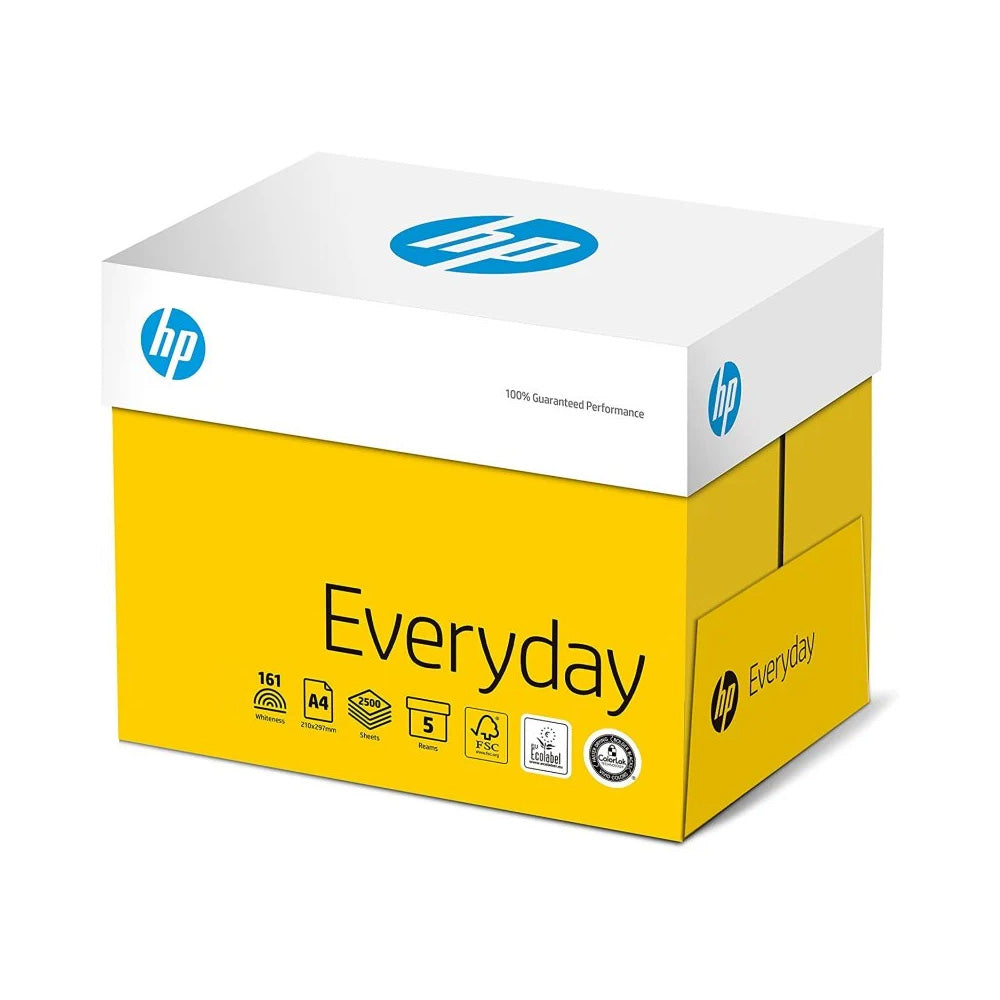 Papel 075gr Fotocopia A4 HP Everyday 1x500Folhas