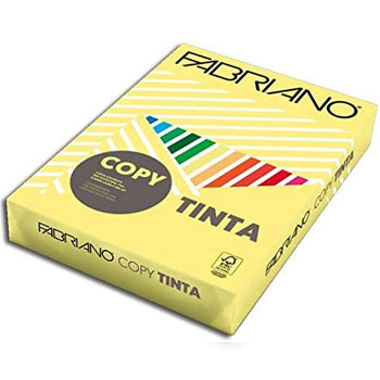 Papel Fotocopia Amarelo Canario c Tinta A4 80g 1x500Fls