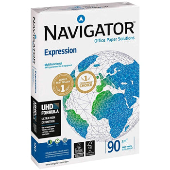 Papel 090gr Fotocopia A3 Navigator Expression 5x500Fls